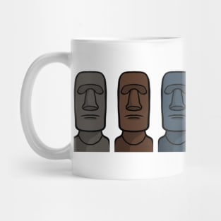 Moai Line Mug